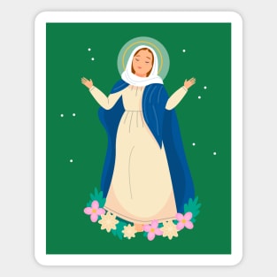 Virgin Mary Magnet